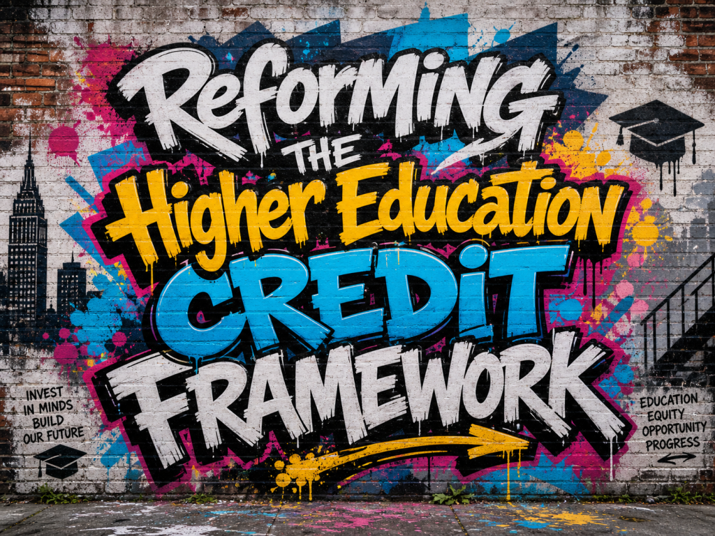 Reforming the Higher Education Credit&nbsp;Framework